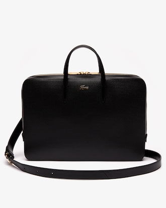 Women's Chantaco Piqu&eacute; Leather Computer Bag