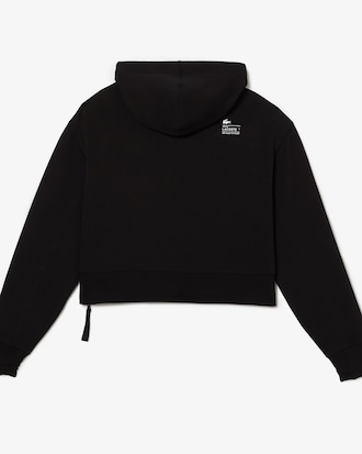 Short Cut Cotton Hoodie