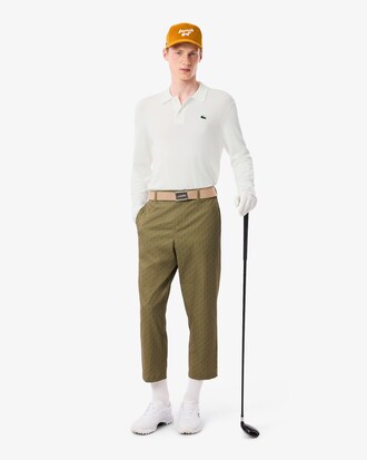 Polo Collar Stretch Golf Sweater