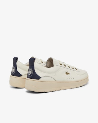 Men's Roland-Garros Edition Baseshot Leather Sneakers