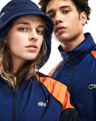 Unisex Lacoste LIVE Colourblock Zip Track Jacket