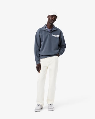 Branded Piqu&eacute; Sweatshirt