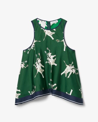 Regular Fit Lightweight Fluid Silk Top