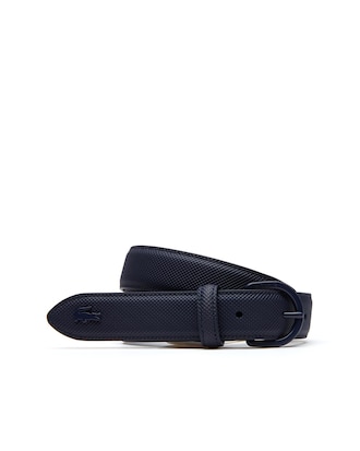 Women's L.12.12 Concept Tongue Buckle Monochrome Petit Piqu&eacute; Belt