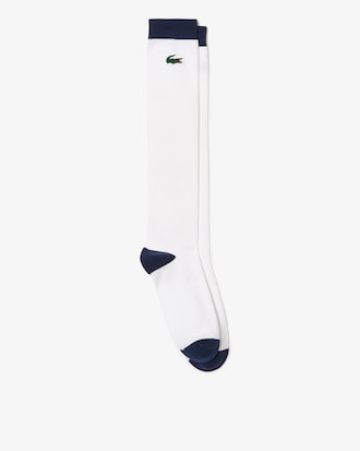 Long Embroidered Golf Socks