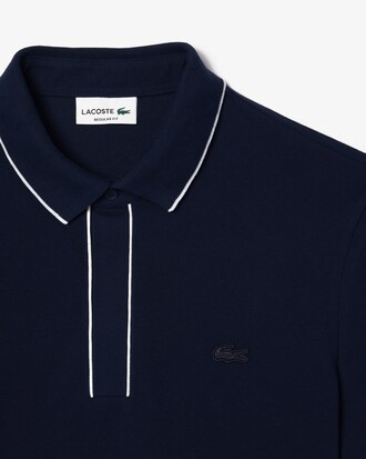 Regular Fit Paris Stretch Piqué Polo Shirt