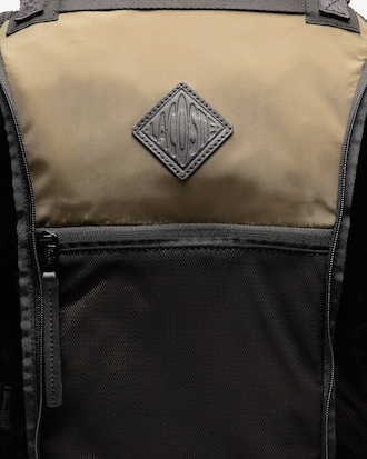 Men's LIVE Mate Colourblock Nylon And Mesh Backpack