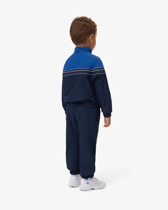 Diamond Taffeta Colour-Block Tracksuit
