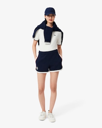 Tennis Heritage Stretch Piqu&eacute; Shorts