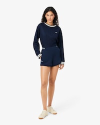 Ultra Dry Badge Accent Tennis Heritage Shorts