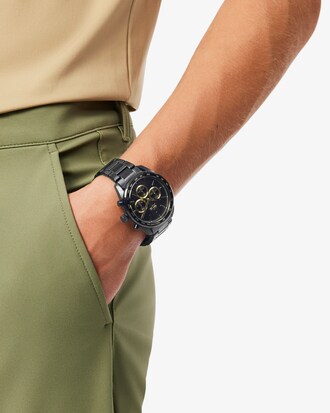 Boston Chronograph Steel Watch