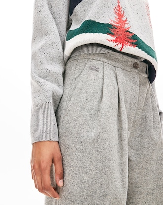 Women's Loose Pleated Pants