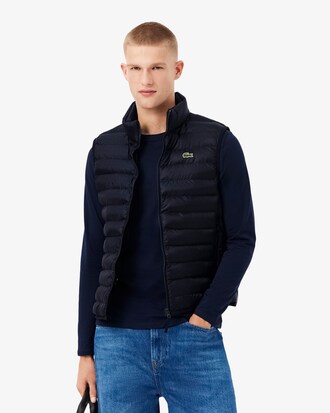 Water-Repellent Puffed Vest