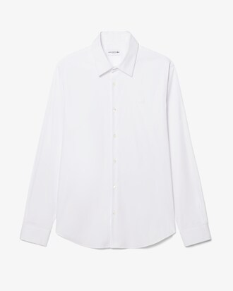 Slim Fit Stretch Poplin Shirt