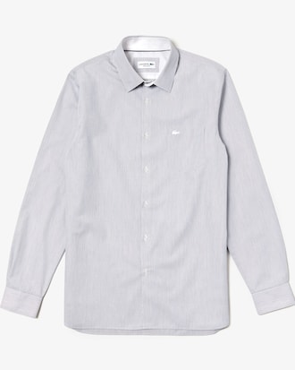 Men's Regular Fit Texturized Cotton Shirt