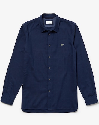 Men's Slim Fit Cotton Flannel Shirt