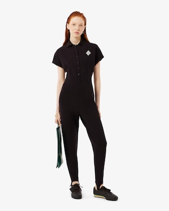 Runway Polo Collar Playsuit