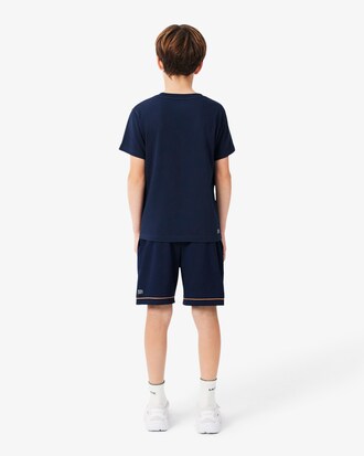 Striped Taffeta Sport Shorts