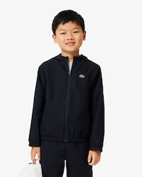 Zip-Up Hooded Sport Jacket