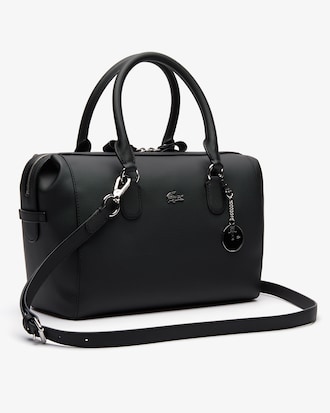 Women's Daily Classic Coated Piqu&eacute; Canvas Boston Bag