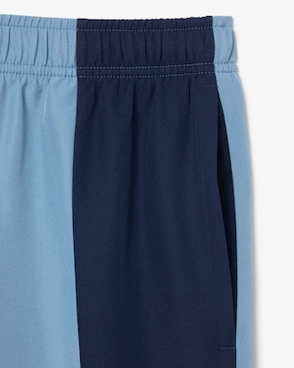 Water-Repellent Colour-Block Sport Shorts