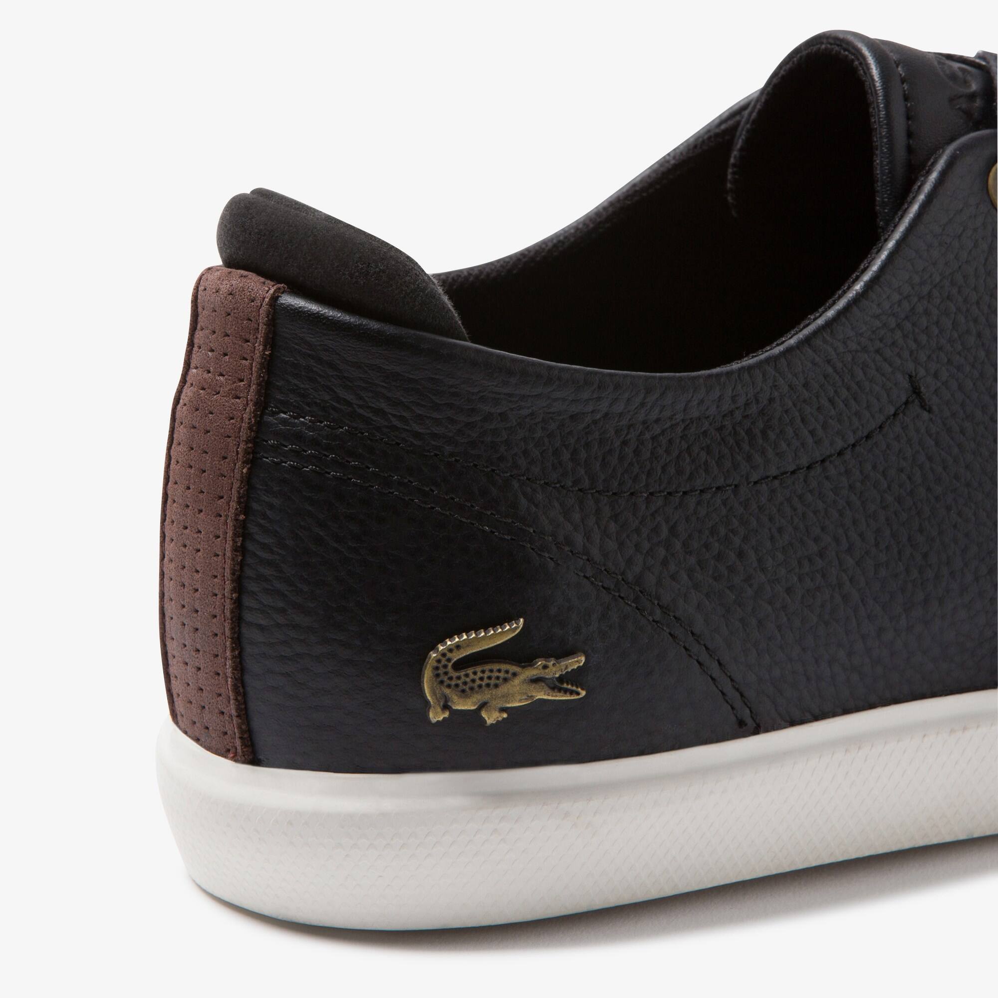 lacoste leather shoe