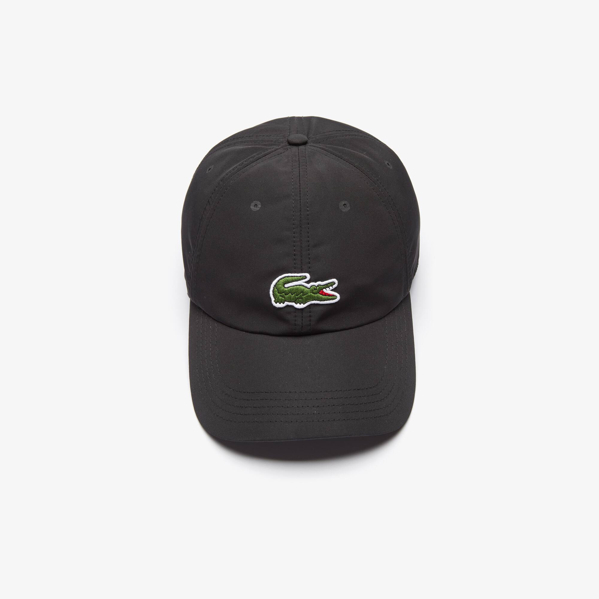 black lacoste hat
