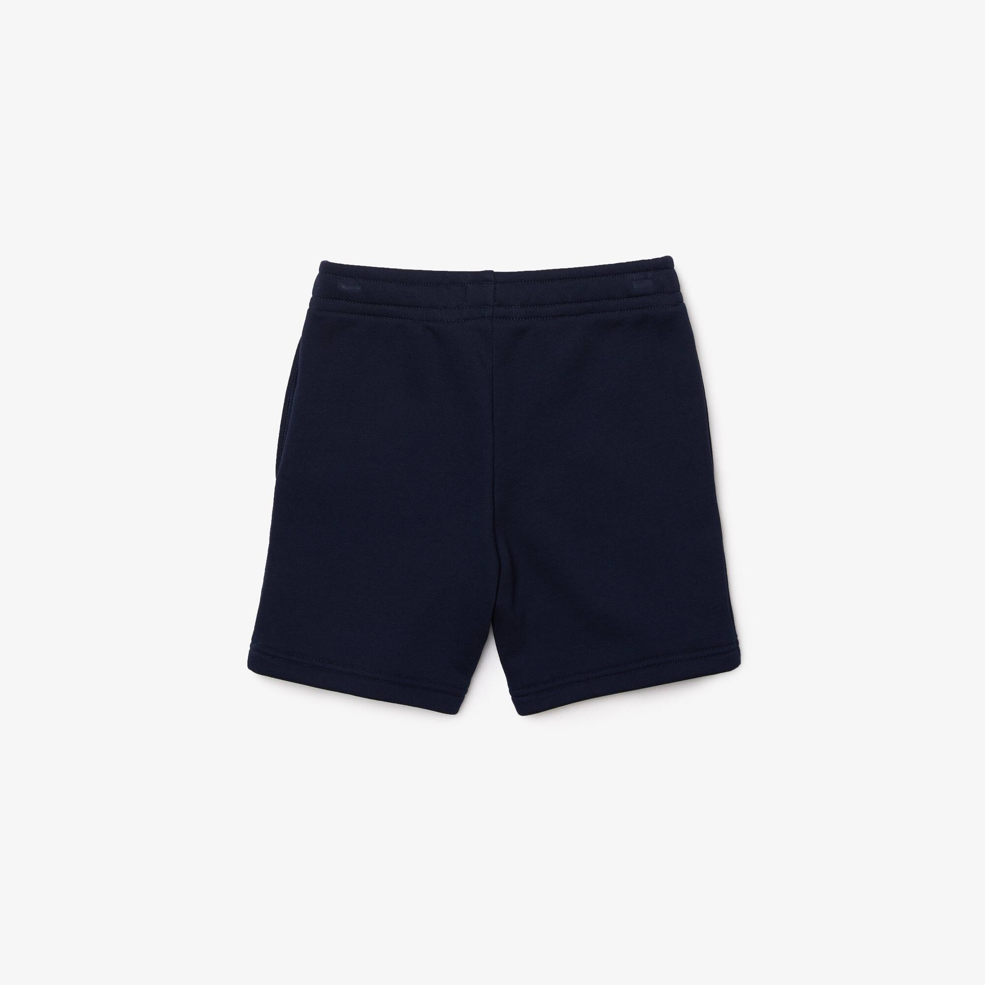 lacoste fleece shorts