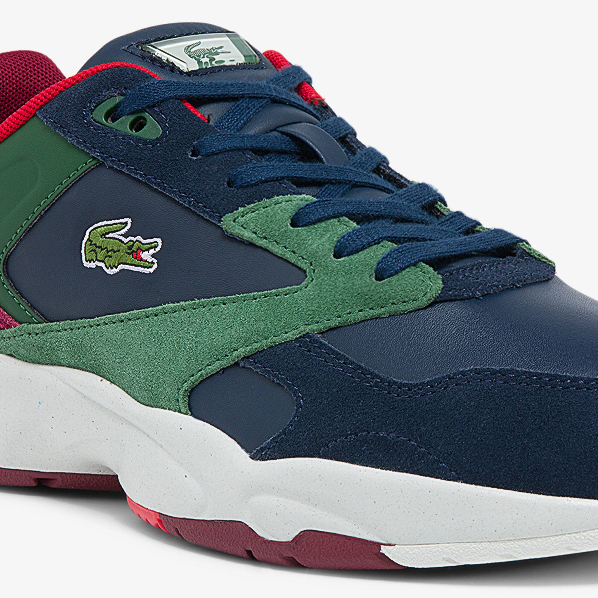 Men's Storm 96 Lo Synthetic, Suede and Leather Trainers | LACOSTE