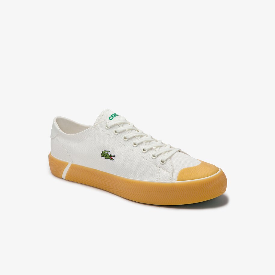 Men S Gripshot Textured Canvas And Synthetic Trainers Lacoste