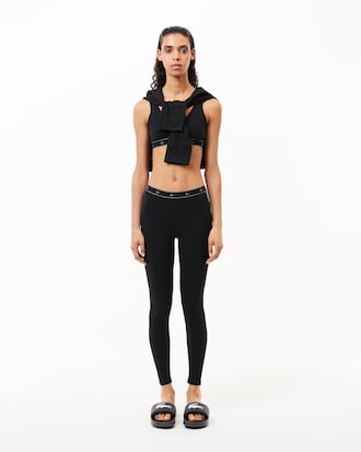 Stretch Cotton Loungewear Leggings