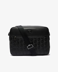 Monogram Leather Reporter Bag