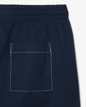 Relaxed Fit Cotton Twill Shorts