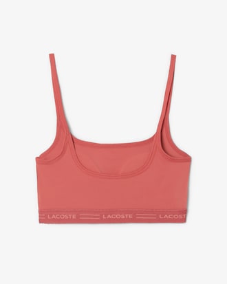 Scallop Band Microfiber Bralette