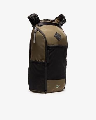 Men's LIVE Mate Colourblock Nylon And Mesh Backpack