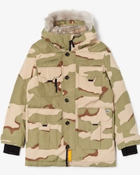 Unisex Lacoste LIVE Faux Fur Hooded Parka