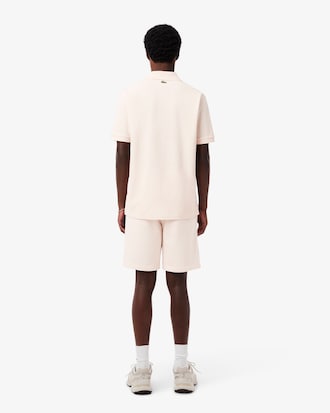 Graphic Cotton Fleece Shorts
