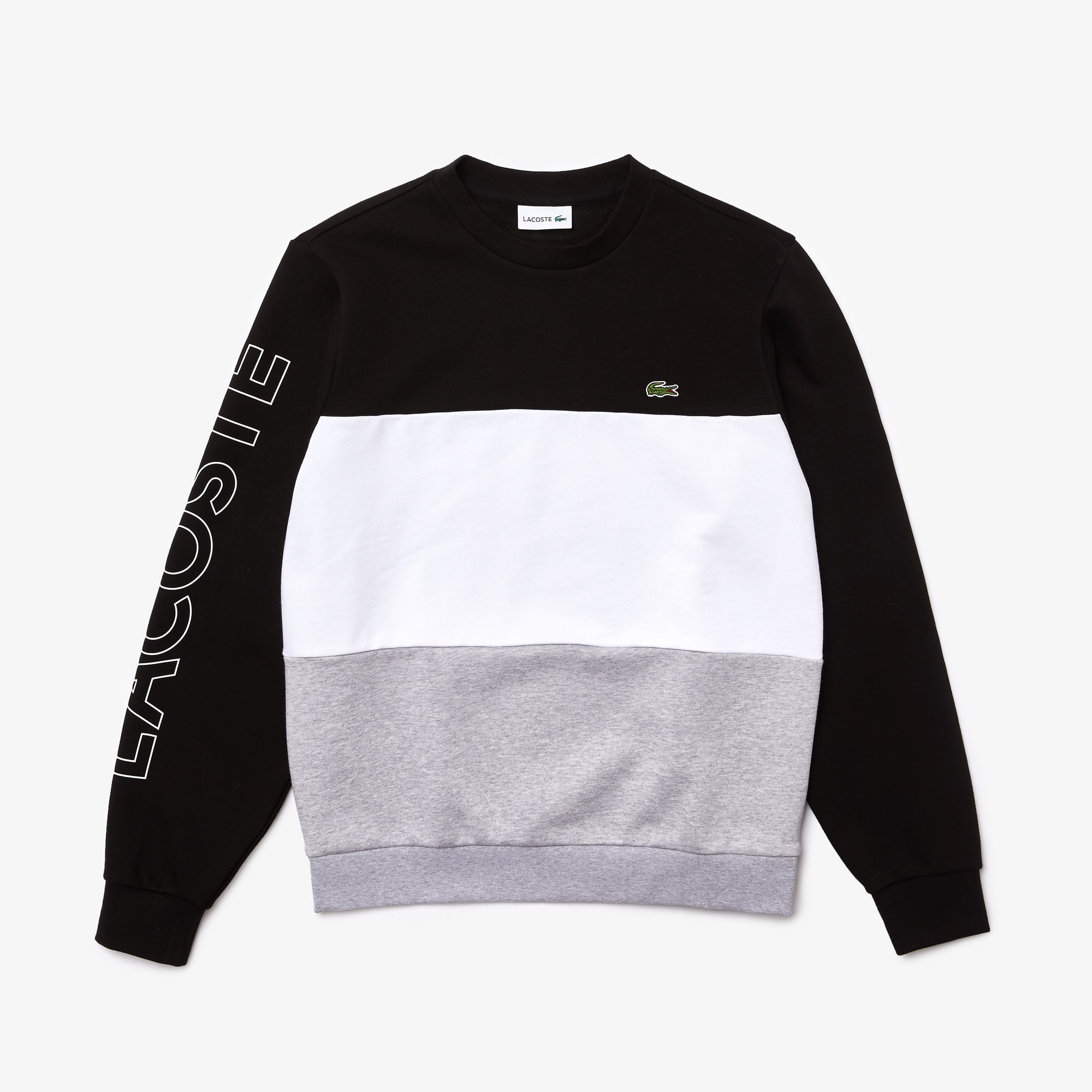 mens crew neck fleece pullover