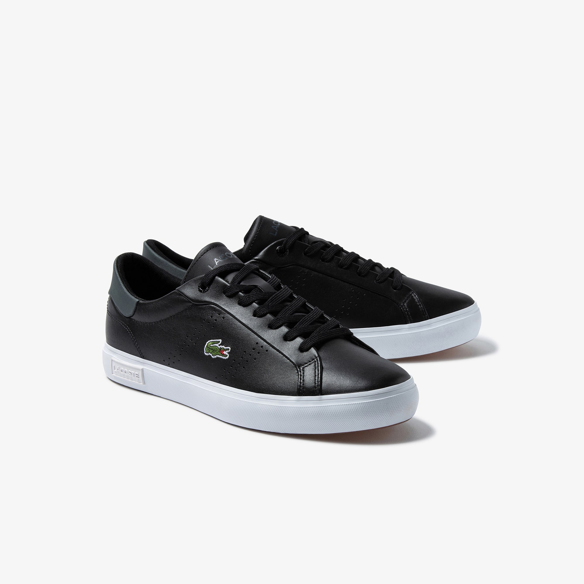 Men's Powercourt 2.0 Leather Trainers | LACOSTE