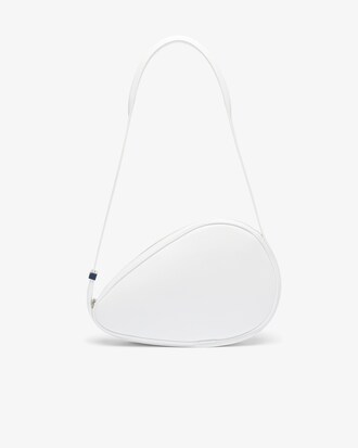 Runway Leather Hobo Racket Bag