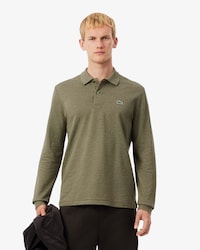 Classic Fit Long Sleeved L.12.12 Polo Shirt