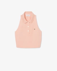 Sleeveless Piqu&eacute; Polo Shirt