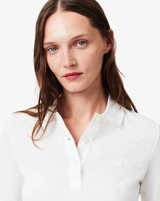 Slim Fit L.12.D Three Quarter Sleeve Polo Shirt