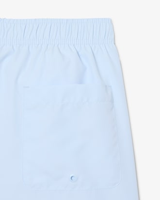 Mid Length Printed Swim Trunks
