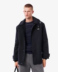 Mid-length Water-Repellent Hooded Parka