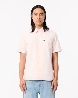 Regular Fit Short Sleeved Oxford Shirt
