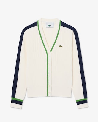 French Made Archive Re-edition Cotton Blend Cardigan