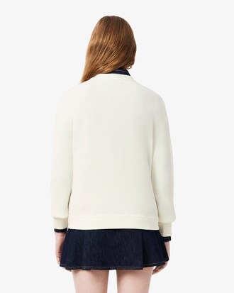 Relaxed Fit Cotton Crew Neck Sweater
