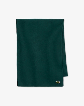 Ribbed Wool Scarf
