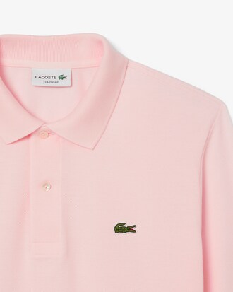 Classic Fit Long Sleeved L.12.12 Polo Shirt